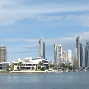 The stunning skyline of Surfers Paradise.