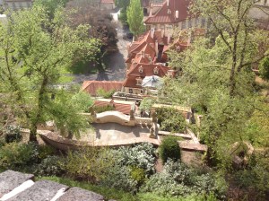 Beautiful views over the city of 1000 spires.