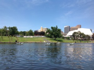 Cruising on the River Torrens