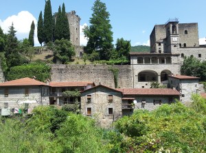 Castello della Verrucola, home to the works of famous Italian artist, Pietro Cascella.